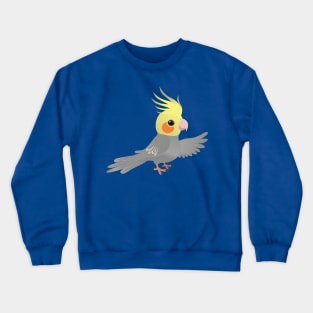 Cute cockatiel Crewneck Sweatshirt